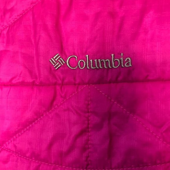 COLUMBIA Fuschia Omni-Shield Quilted Vest S EUC - Picture 5 of 11